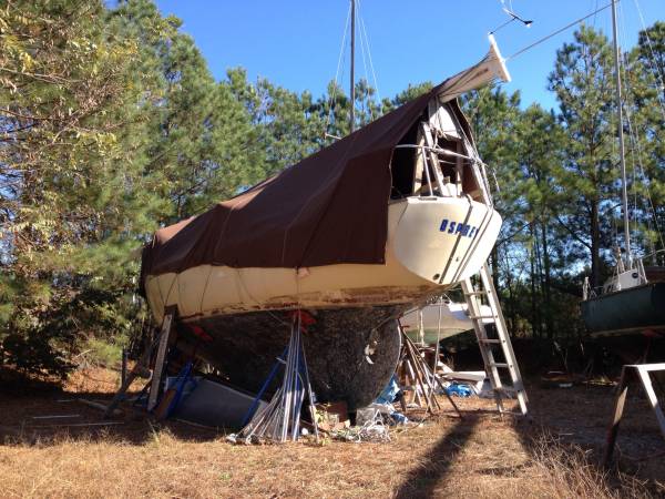 Big Project boat 29 columbia mk2