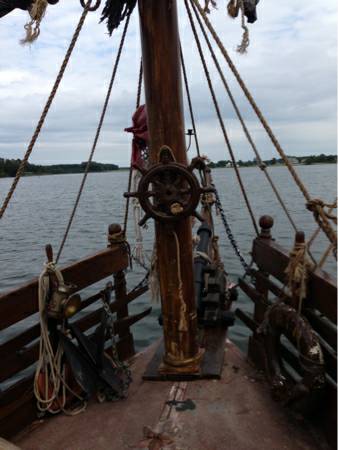 Pirate Ship foredeck 