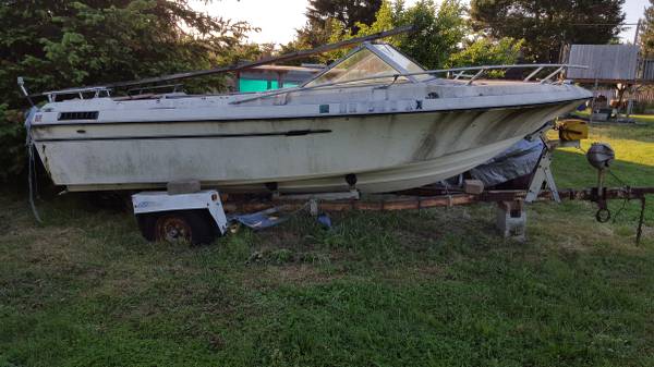 Boat and trailer for free