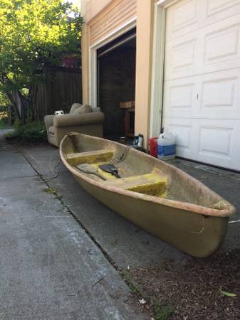 Free Canoe flat bottom