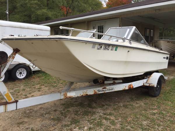 1969 Searay on Trailer