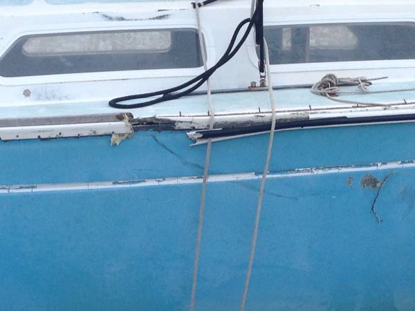 23 ft sailboat repairs needed