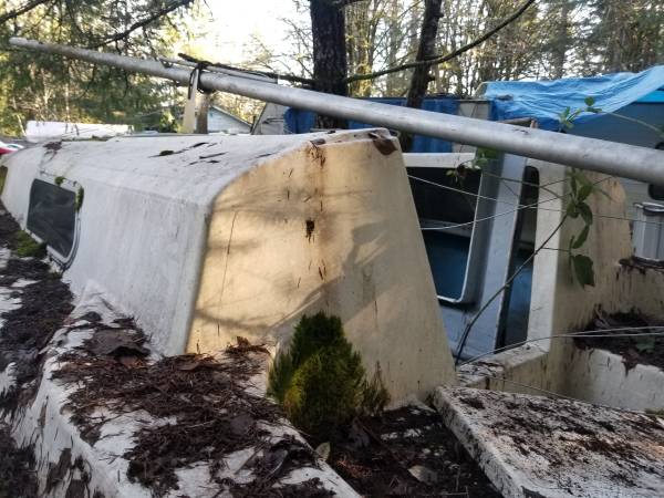 20 foot sailboat needs cleaning
