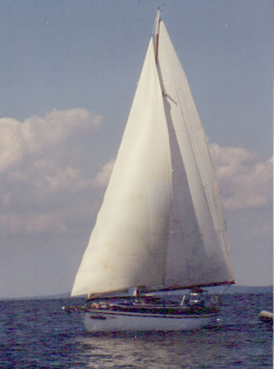 1939 Casey 41 Auxiliary Cutter Used Classic Wooden Boat