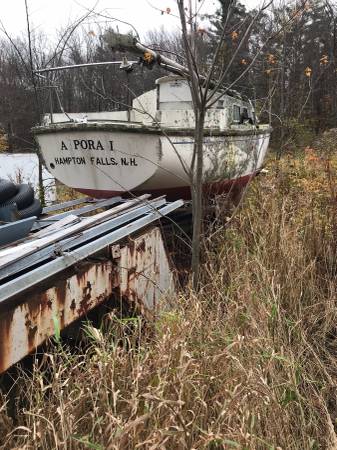 Westerly on trailer