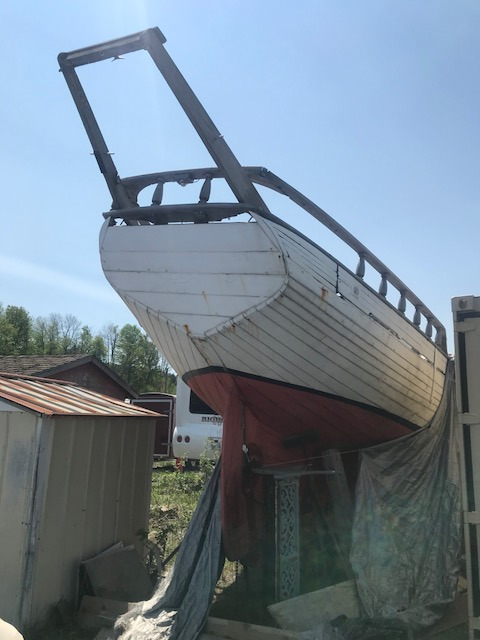 30' Wood Schooner Sailboat
