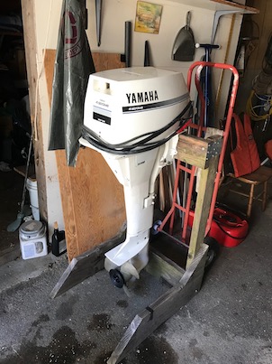 25' dutch wooden sloop outboard added