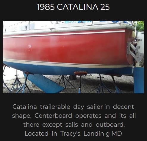 1985 Catalina 25