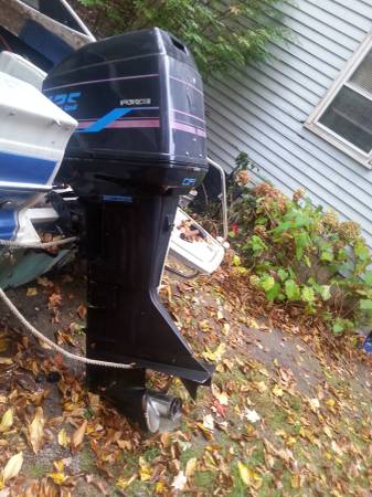 motor on free boat