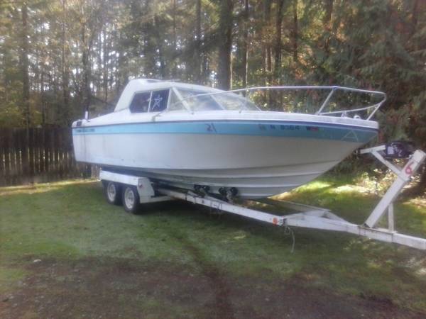 25ft reinell project boat