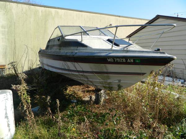 1986 bayliner has 350 v/8 chevy motor