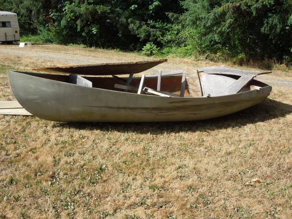 16ft cold molded boat hull