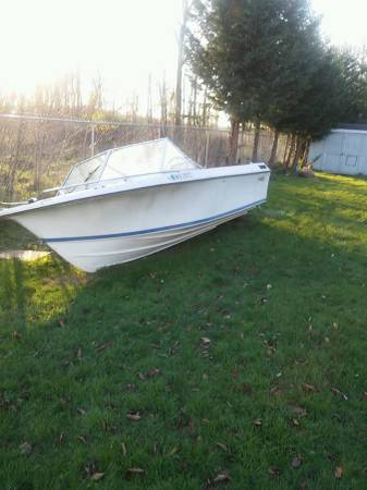 Shell of 1979 White Olympic Boat