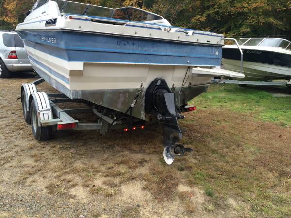 1990 bayliner boat stern good condition
