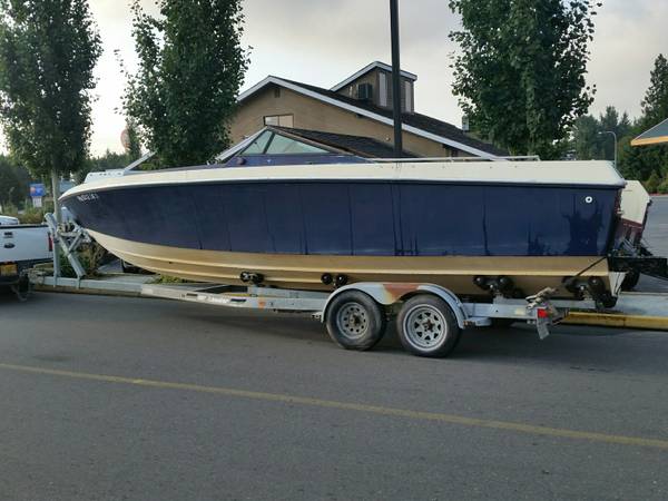 Handmade balsa core 28 foot performance boat