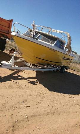 1973 boat shell no motor