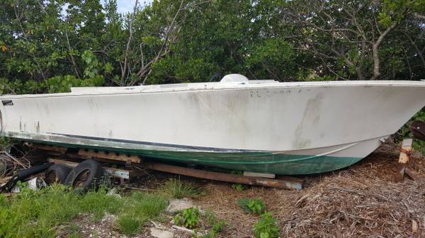Free Boat Hull float away