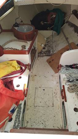 FeroCement Hull Interior