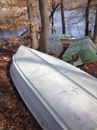 12 FT ALUMINUM RESERVOIR ROW BOAT