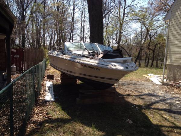 good hull no trailer good parts