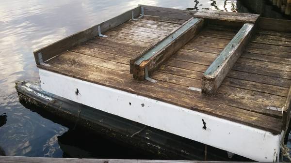 small floating dock