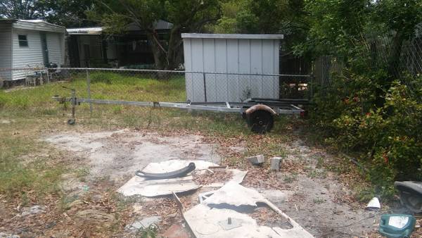 boat and trailer - haul away