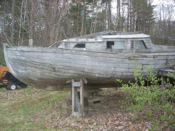 Free wood sailboat