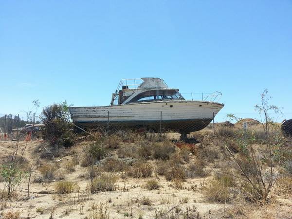 Big wooden boat for free