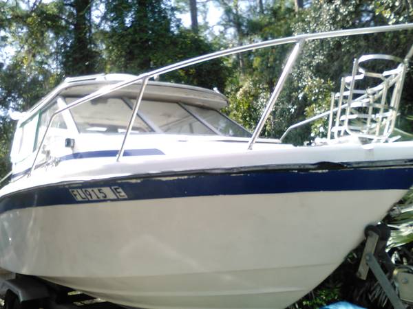 21 foot bayliner powerboat