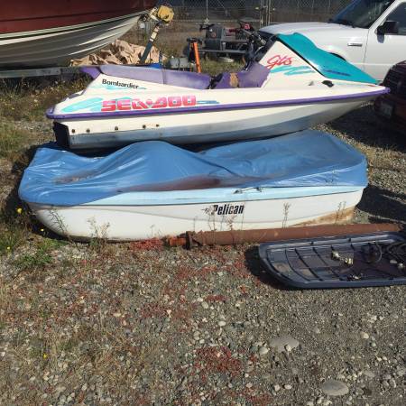 Free jet ski body