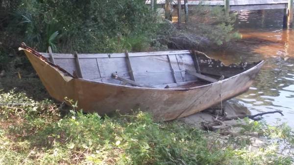 Wooden boat project