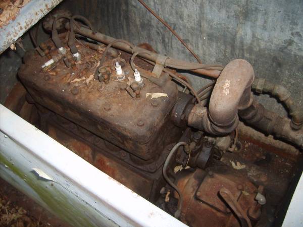 wwii life boat engine