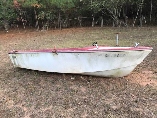 Red Boat Hull