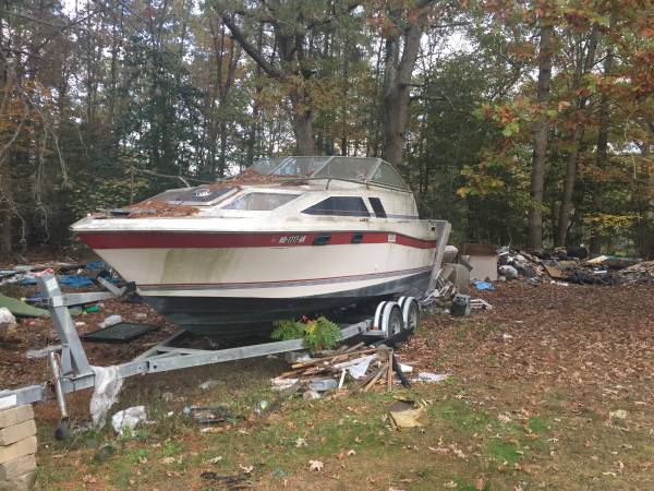 Free boat motor trailer