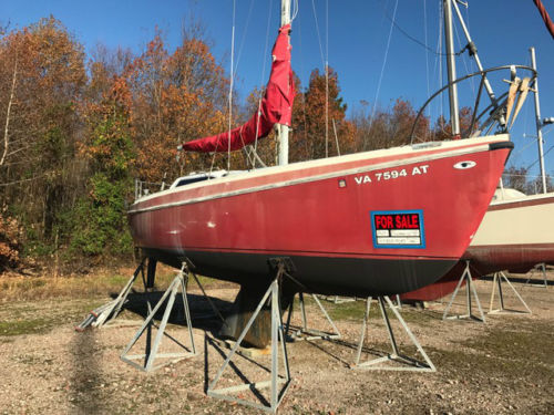 26 ft columbia sailboat