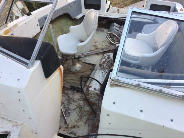 Larson boat interior