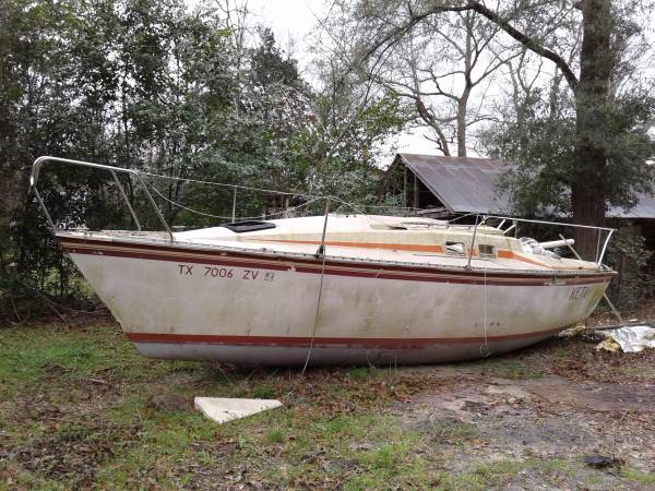 20 foot sailboat with no trailer or motor