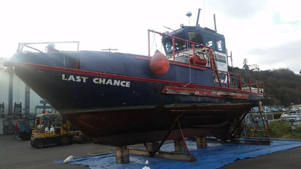 40 ft steel work boat