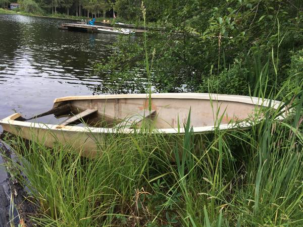 Row Boat in the water