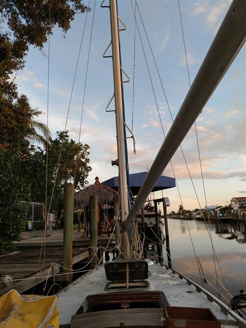 Cherubini Mast ladder and deck