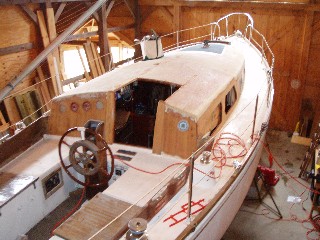 36 Cascade on deck