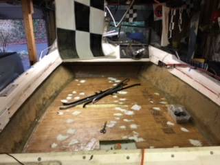 1978 Bayliner interior