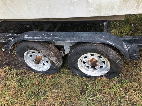 Dual Axel trailer