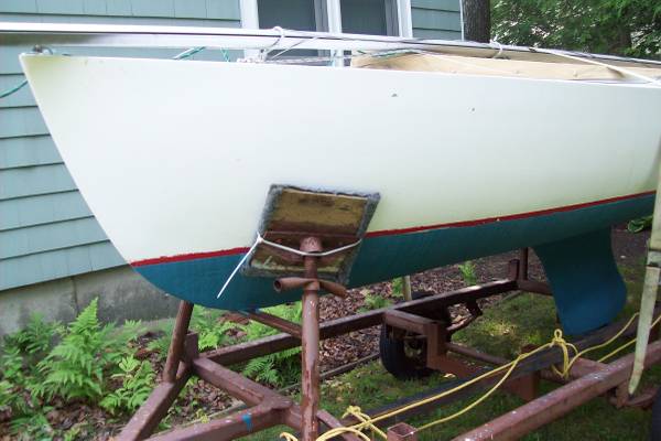 1960's era Cape Cod Mercury sailboat