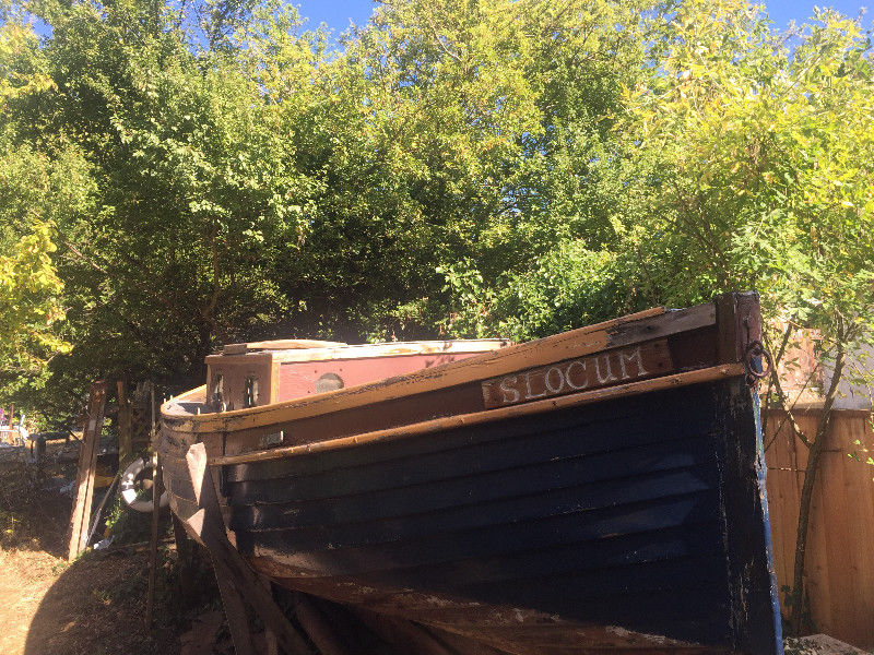 24 foot sailboat handcrafted wood