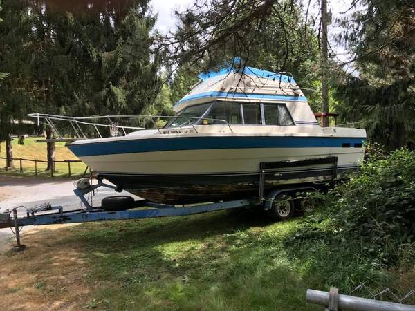 26 foot fiberform with trailer