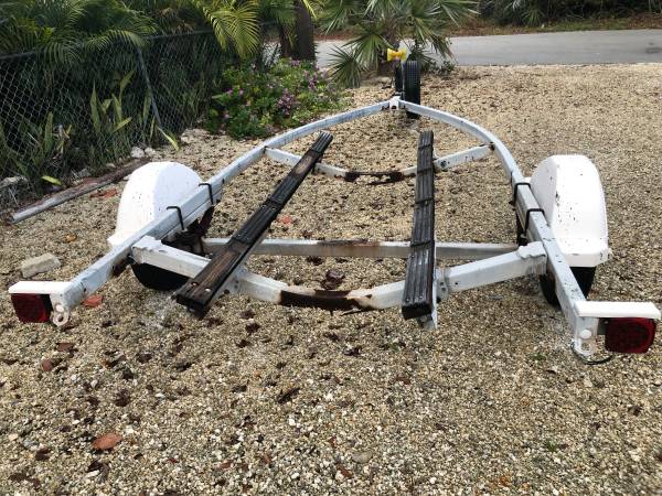 Boat Trailer for free from back 