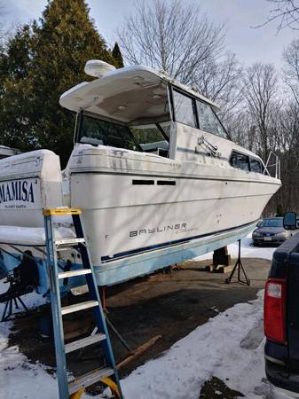 bayliner 28 fixer upper starbird side