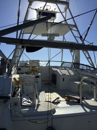 38 sportfish tuna tower