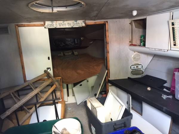 35 sportfish below deck